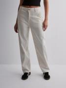 Carhartt WIP - Wide leg jeans - Wax - W' Pierce Pant Straight - Farkut
