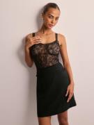 Selected Femme - Minihameet - Black - Slfviva Hw Short Skirt Noos - Ha...