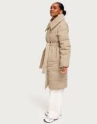 Vila - Beige - Visulitana L/S New Padded Coat/Pb