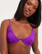 Nelly - Lila - Shirred Bikini Bra