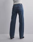 Abrand Jeans - Sininen - 99 Low Straight Elen