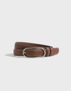 BECKSÖNDERGAARD - Ruskea - Glossy Nola Leather Belt