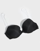 Hunkemöller - Musta - Transparent back bra pp