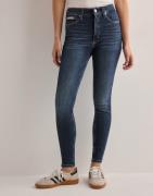 Calvin Klein Jeans - Sininen - High Rise Super Skinny Ankle