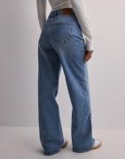 Only - Sininen - Onljuicy Hw Wide Leg REA365 Noos