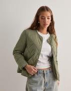 Nelly - Vihreä - Quilted Spring Jacket