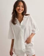 Calvin Klein Underwear - Valkoinen - S/S Button Down