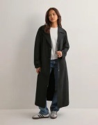 Only - Musta - Onlline X-Long Trenchcoat Otw Noos