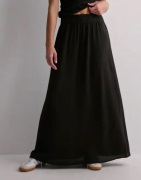 JDY - Musta - Jdypiper Hw Maxi Skirt Wvn Dia