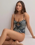 Malina - Kuviollinen - Mandy bamboo-ring bandeau swimsuit