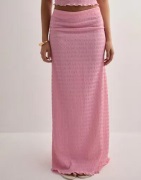 Nelly - Vaaleanpunainen - Stunning Structure Maxi Skirt