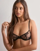 Nelly - Musta - Perfection Low Cut Bra