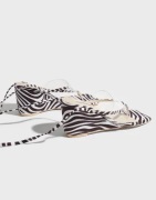 Nelly - Kuviollinen - Lace Up Wedge Heel