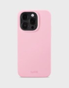 Holdit - Vaaleanpunainen - Silicone Case iPhone 15 Pro