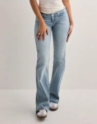 Nelly - Sininen - No Waist Bootcut Jeans