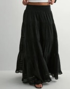 Neo Noir - Musta - Felicia S Voile Skirt