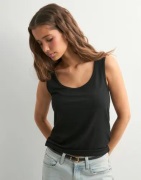 OBJECT - Musta - Objjamie S/L Sli Tank Top Noos