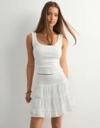 Neo Noir - Valkoinen - Robby S Voile Skirt
