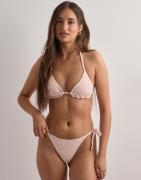 Nelly - Vaaleanpunainen - Classic Frill Bikini Panty