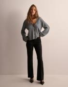 OBJECT - Harmaa - Objditte Re L/S Knit Cardigan Noos