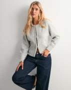 Neo Noir - Harmaa - Lilly Pearl Knit Cardigan