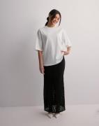 OBJECT - Valkoinen - Objgima 2/4 Oversize T-Shirt Noos