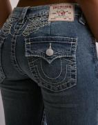 True Religion - Sininen - Wing Hs Lr Flare FLAP_ Big T