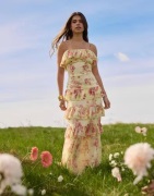 Nelly - Keltainen - Flounce Allover Dress
