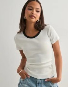Pieces - Valkoinen - Pcmay Ss Tee Jrs Noos Bc