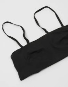 Hunkemöller - Musta - Smooth Bandeau Bralette
