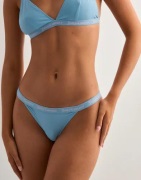 Juicy Couture - Sininen - Ribbed Microfibre Thong