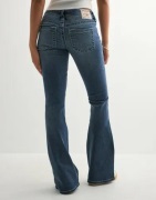 True Religion - Sininen - Nelly Ultra Low Rise Flare