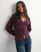 Nelly - Punainen - Waist Focus Cardigan