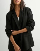 Pieces - Musta - Pckamil Ls Loose Blazer Noos Bc
