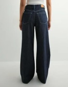 Gina Tricot - Sininen - High and wide jeans