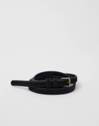 BECKSÖNDERGAARD - Musta - Fily Aria Leather Belt