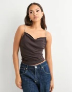 Vero Moda - Ruskea - Vmnavina Singlet Short Top Jrs Ga