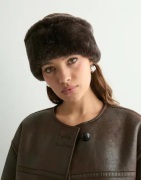 BECKSÖNDERGAARD - Ruskea - Dora Shearling Hat