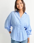 Neo Noir - Sininen - Wales Stripe Shirt