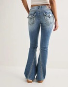 True Religion - Sininen - MB3 Rope Joey Mr Ultra Flare Flap Big T_