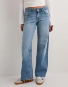 Only - Sininen - Onljudy Lw Wide Leg Dnm Tai Epp