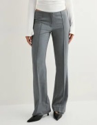 Nelly - Harmaa - No Waist Flare Suit Pants