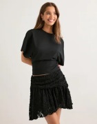 Vero Moda - Musta - Vmstacy Mw Mini Skirt Jrs Exp