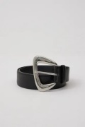 Gina Tricot - Musta - Chunky buckel belt