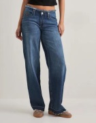 Nelly - Sininen - No Waist Loose Jeans