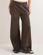 Gina Tricot - Ruskea - Wide sweatpants