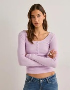 Pieces - Vaaleanpunainen - Pckitte Ls Top Noos Bc