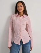 Gina Tricot - Vaaleanpunainen - Shaped blouse