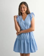 Vero Moda - Sininen - Vmfanni Sl Short Dress Wvn Ga Noos