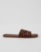 Nelly - Ruskea - Flat Sandal